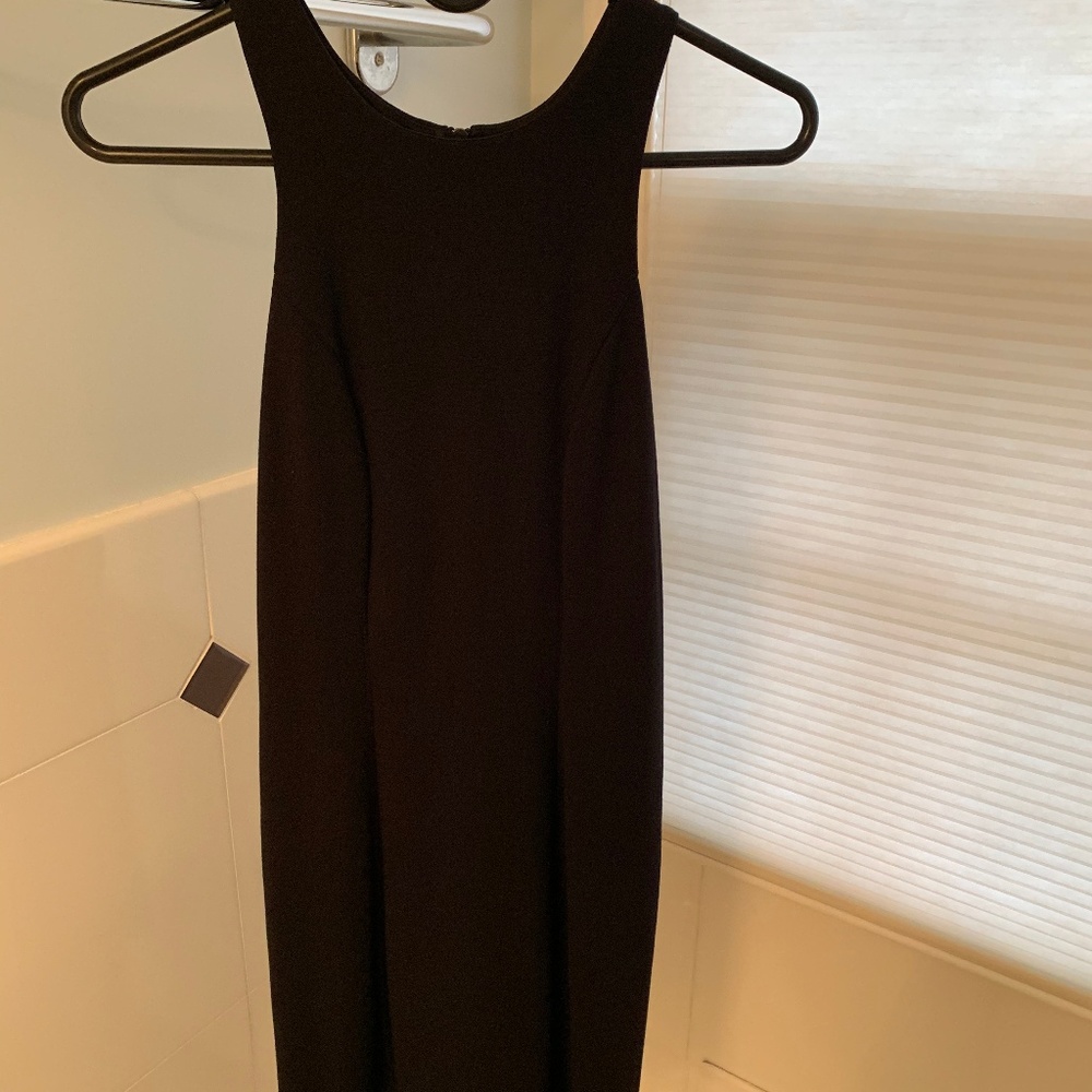 Armani Exchange Black Bodycon Dress